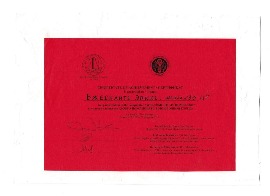 Сертификат Бжескайте